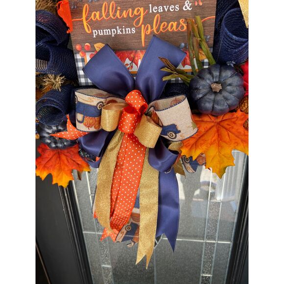 COPY - Fall Front Door Wreath - Picture 3 of 6